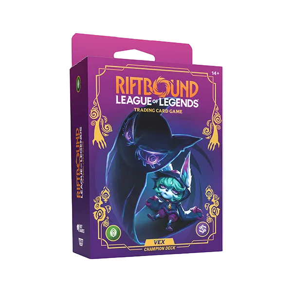 Riftbound: League of Legends TCG - Set 3: Unleashed Champion Deck - Vex