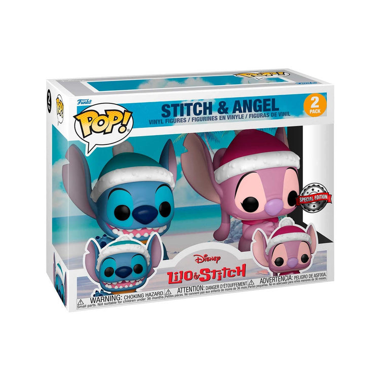 PRE LOVED Funko Pop! Disney Stitch & Angel 2 pack