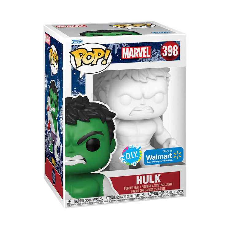 PRE LOVED Funko Pop! Marvel #398 Hulk W/Gift DIY FUNKO EX