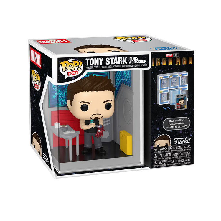 Funko Pop! Nooks - Marvel - Tony's Garage