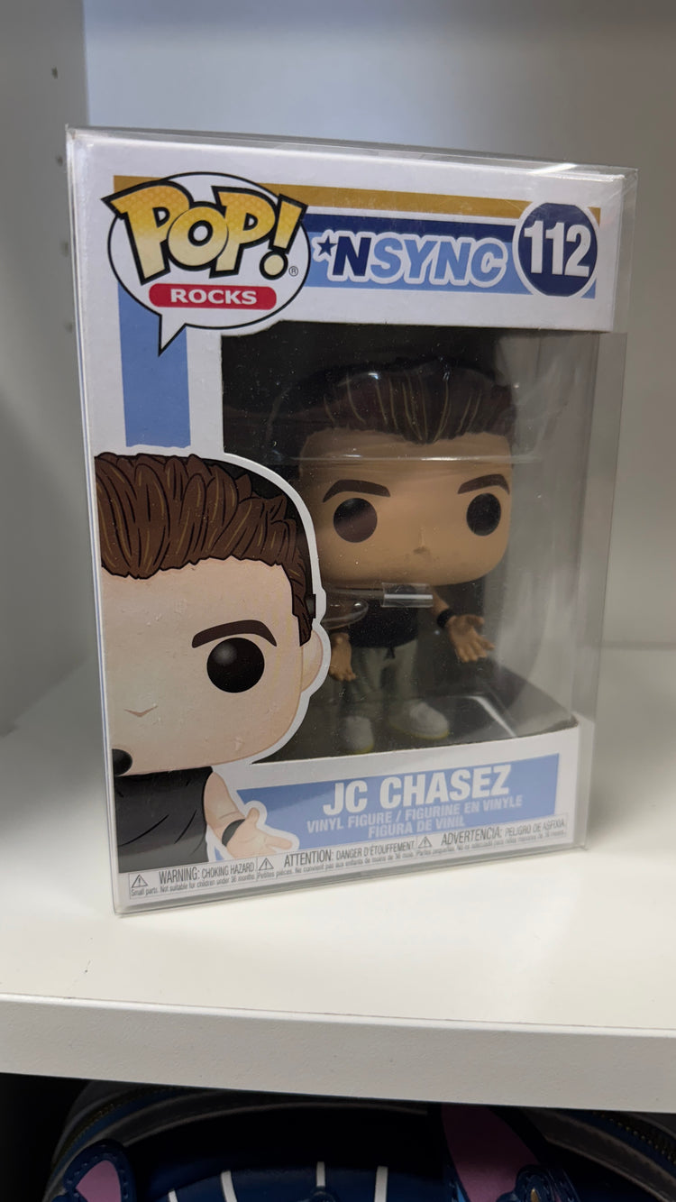 PRE LOVED Funko Pop! Rocks #112 NSYNC -JC Chasez