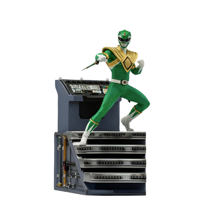 MIGHTY MORPHIN POWER RANGERS 1/10 Scale Figure GREEN RANGER