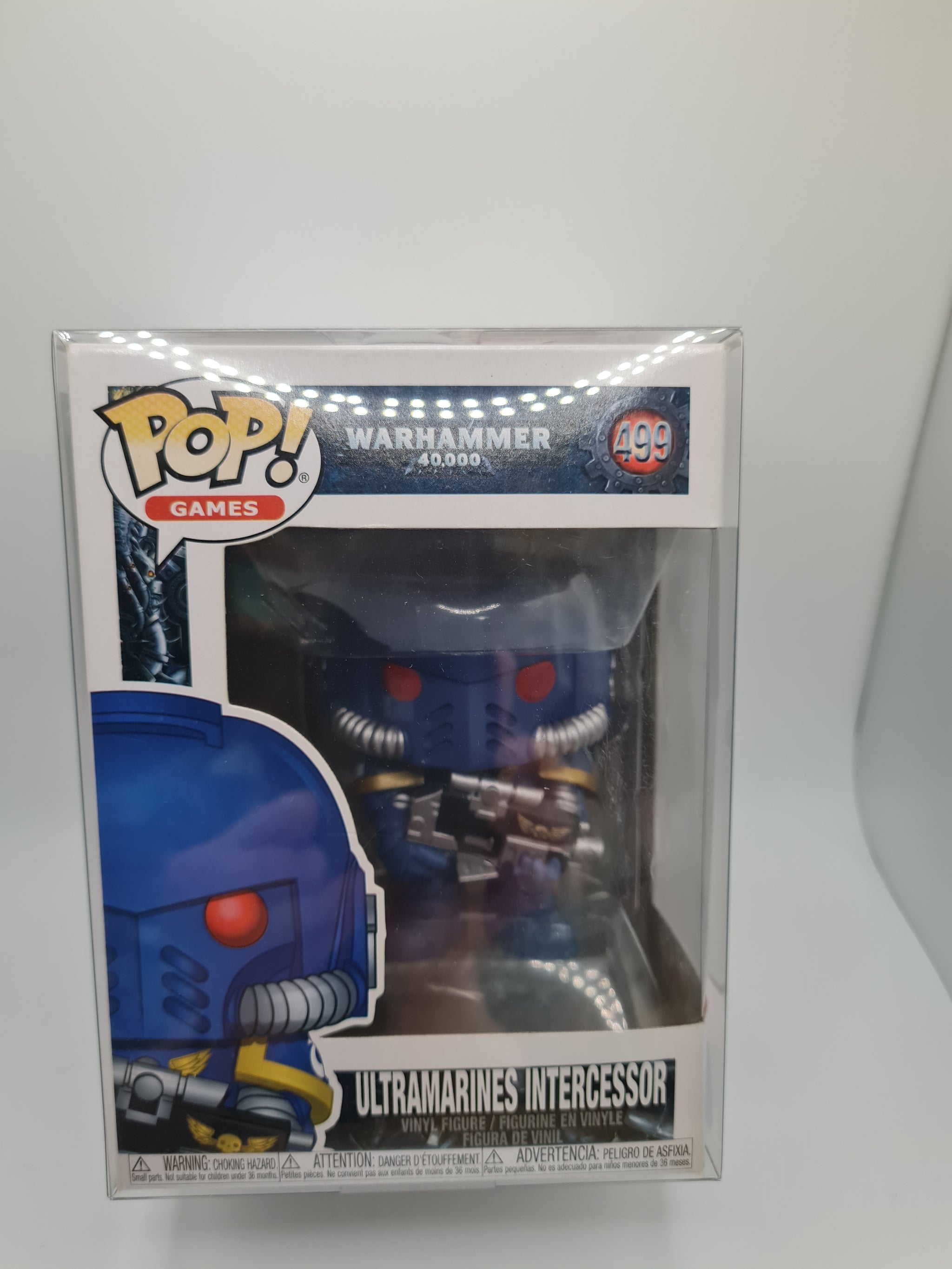 Pre Loved Funko Pop Games Warhammer 40k Ultramarines Intercessor