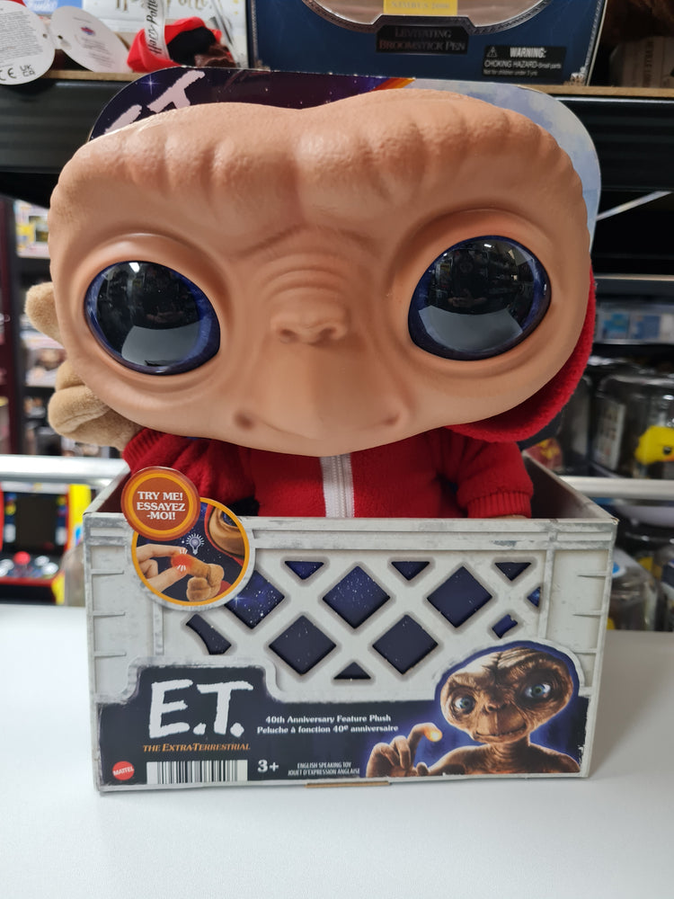 Mattel E.T. The Extra-Terrestrial 40th Anniversary Talking Plush - Pre Loved -Kelly's Corner