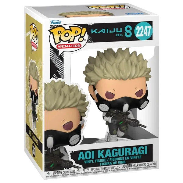 PRE LOVED FUNKO POP! ANIME #2247 KAIJU 8 - AOI KAGURAGI