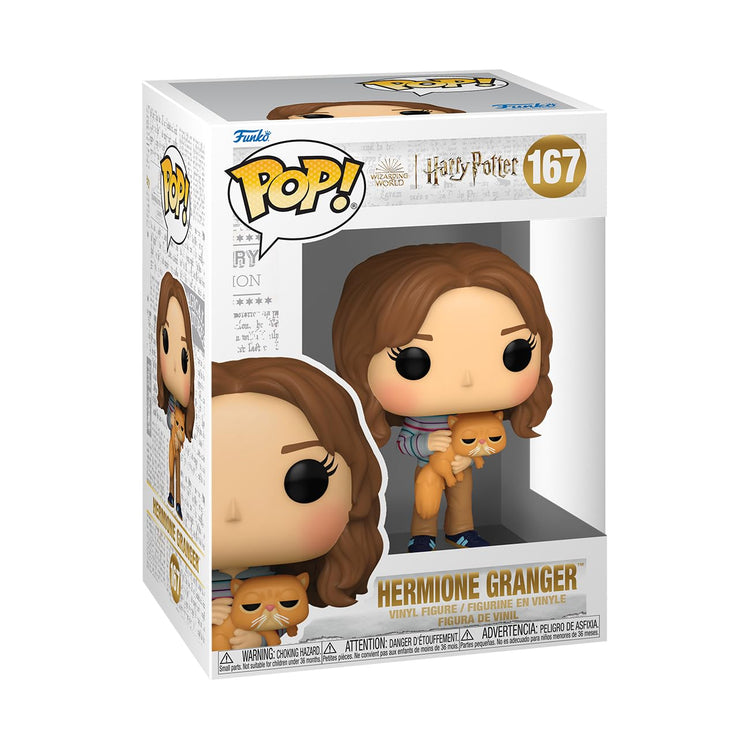 Funko Pop! Movies #167 Harry Potter - Hermione W/Crookshanks