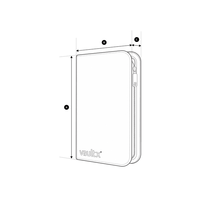 VAULT X Zip Binder 4-Pocket