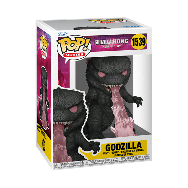 PRE LOVED Funko Pop! Movies #1539 - Godzilla W/Pinkl Heat Ray