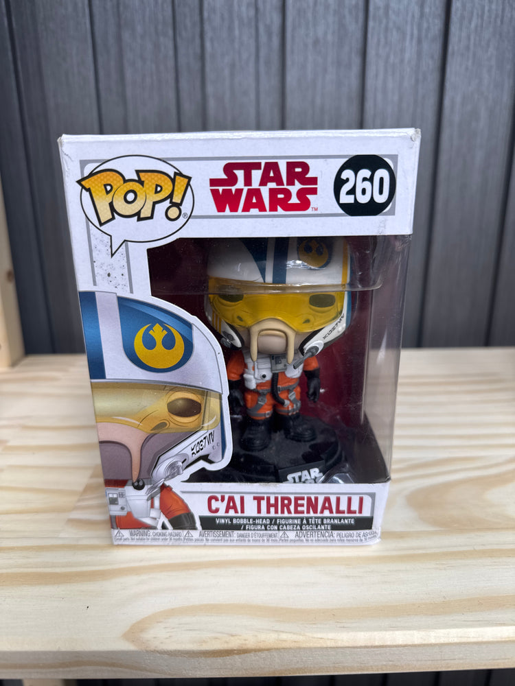 PRE LOVED Funko Pop! Star Wars #260 C’Ai Threnalli