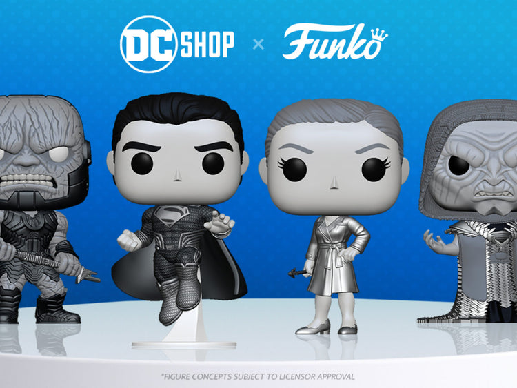 PRE LOVED Funko Pop! DC 4pk Justice League Snyder cut