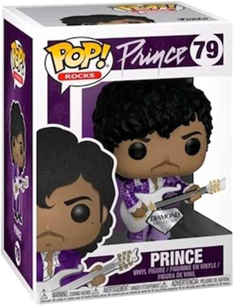 PRE LOVED Funko Pop! Rocks #79 Prince DIAMOND - Purple Rain