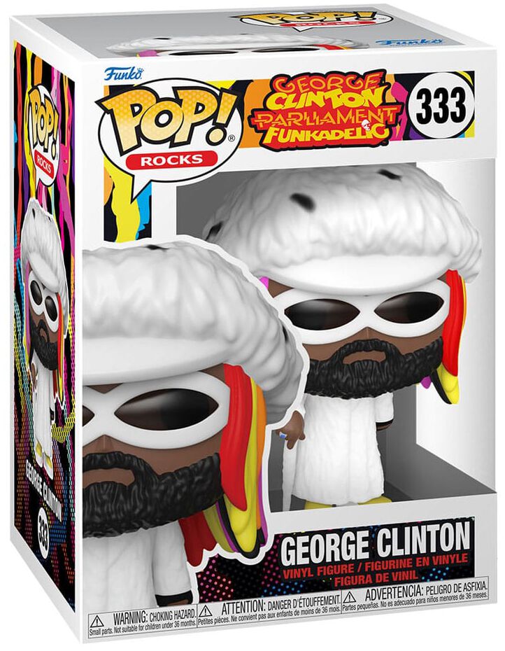 PRE LOVED Funko Pop! Rocks #333 George Clinton