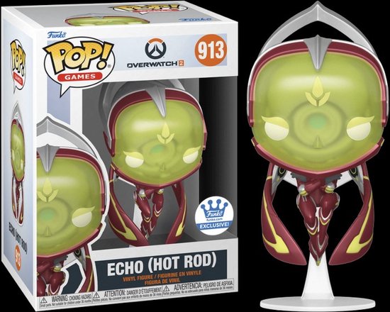 Funko Pop! Games #913 Overwatch 2 Echo (Red)