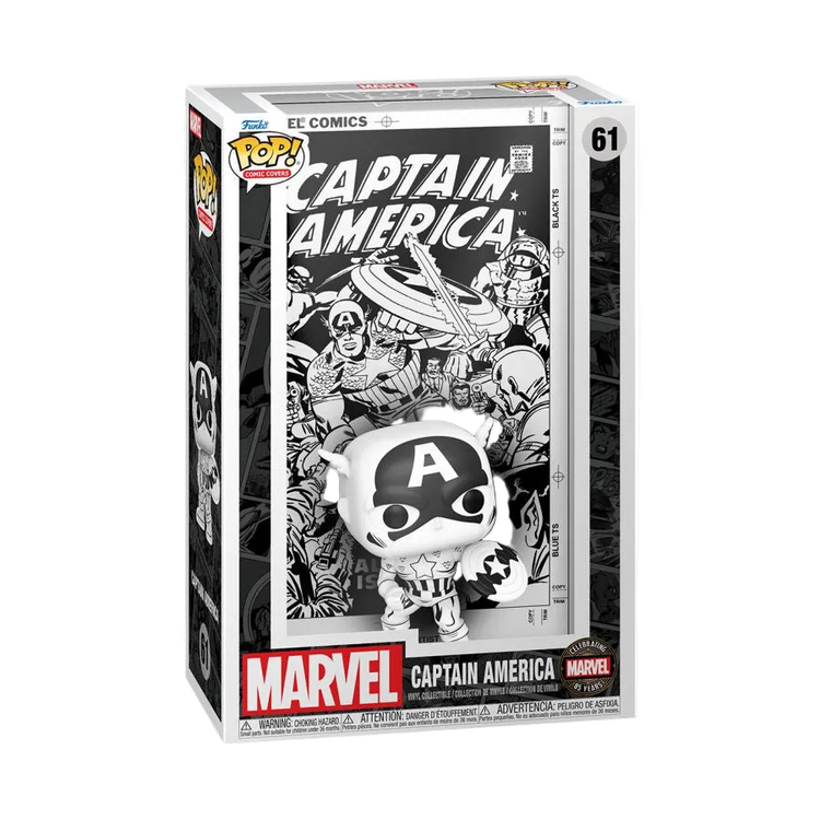 DAMAGED - PRE LOVED Funko Pop! Marvel #61 Captain America