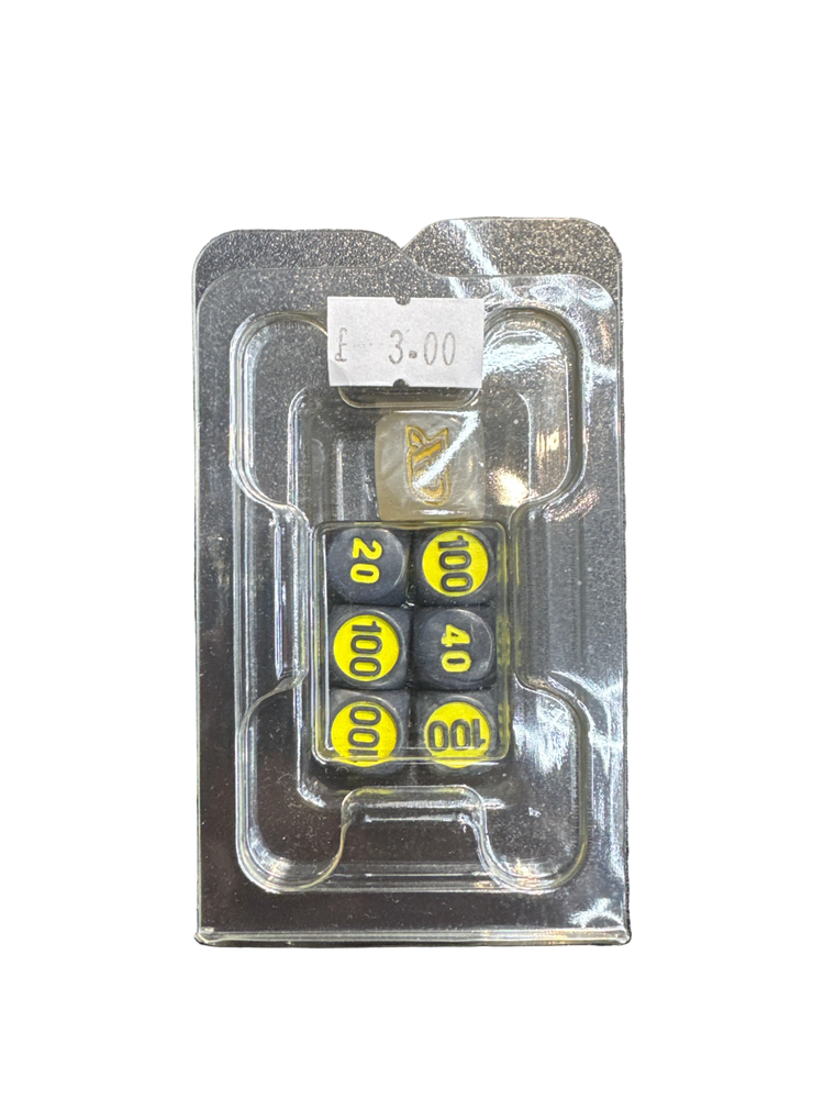 Pokemon Ex dice set Clear