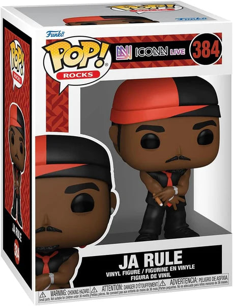 PRE LOVED Funko Pop! Rocks #384 Ja Rule - Iconn Live
