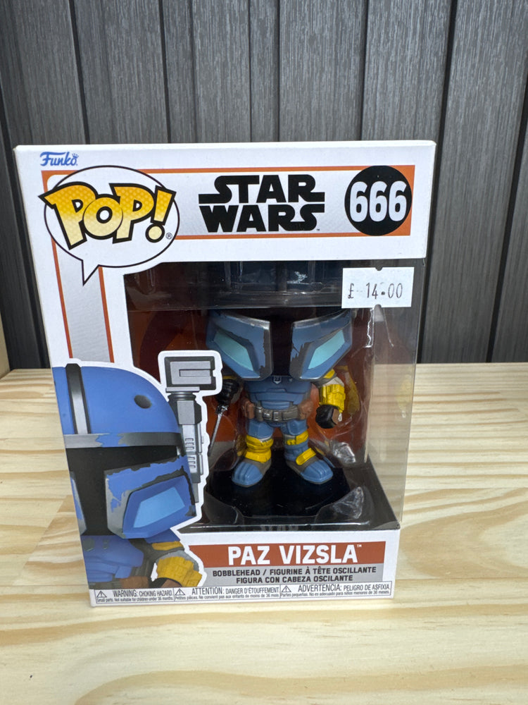 PRE LOVED Funko Pop! Star Wars #666 Paz Vizsla