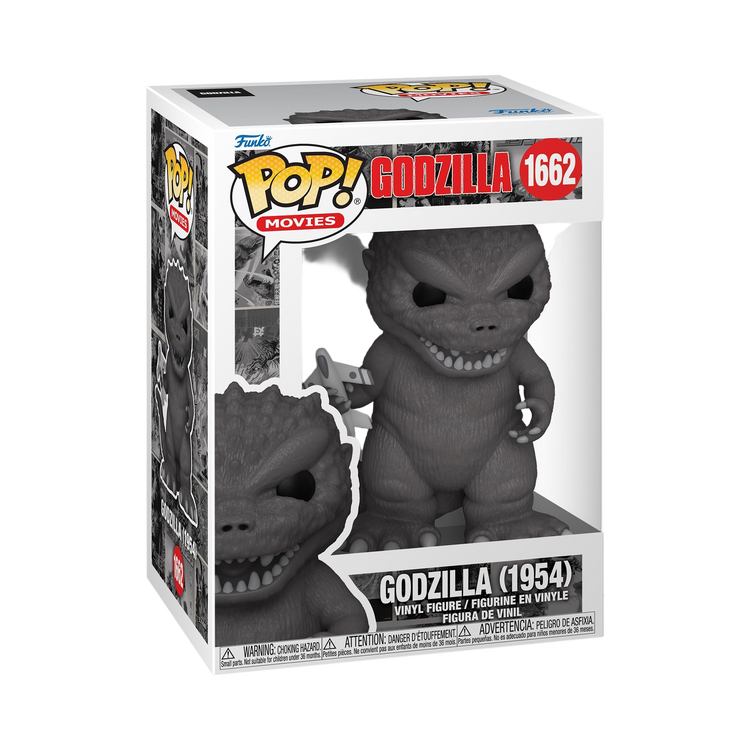 PRE LOVED Funko Pop! Movies #1662 Godzilla (1954)