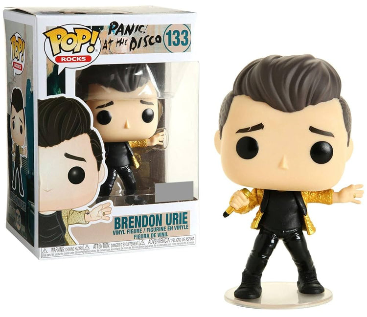 PRE LOVED Funko Pop! Rocks #133 Panic At The Disco Brendon Ure