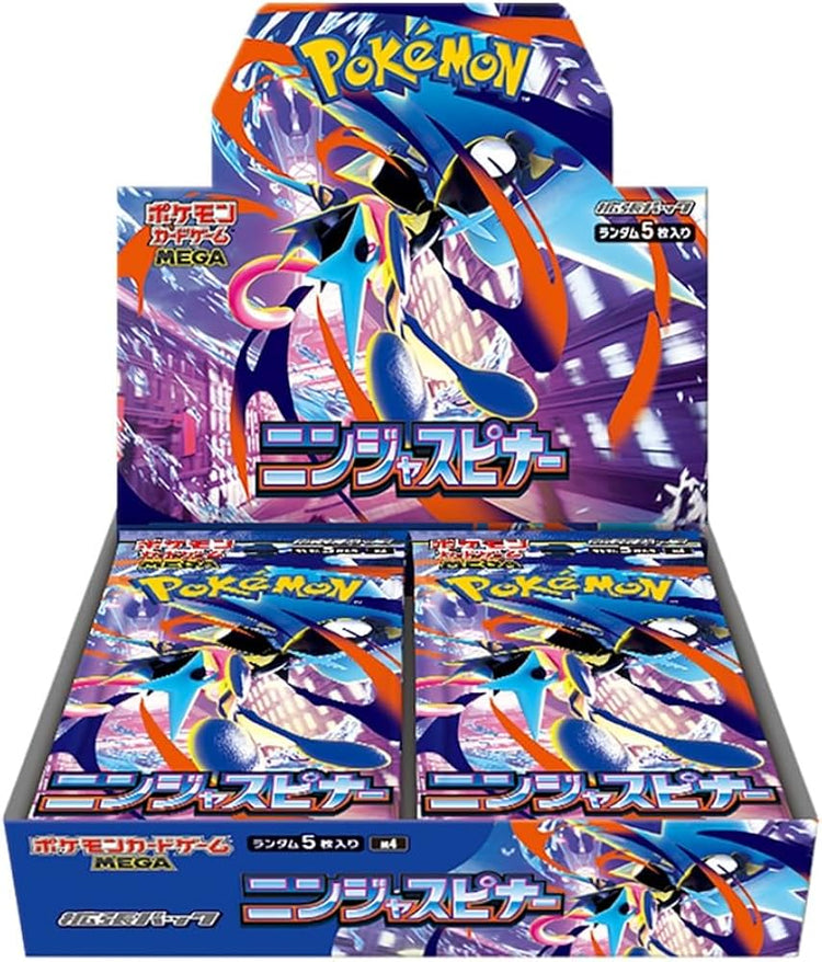 PRE ORDER Pokemon TCG Japanese Ninja Spinner M4 Booster Box (30 Packs)
