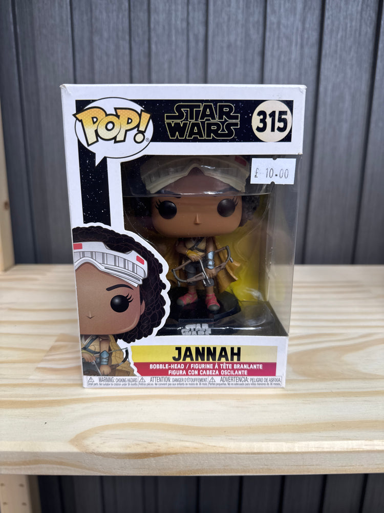 PRE LOVED Funko Pop! Star Wars #315 Jannah