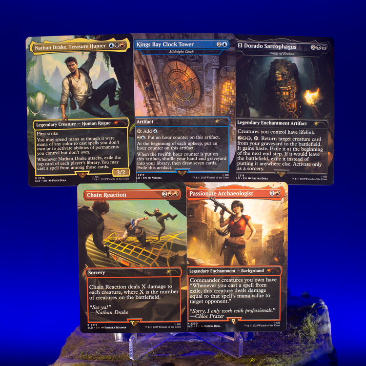 Magic The Gathering Cards - Secret Lair x Uncharted