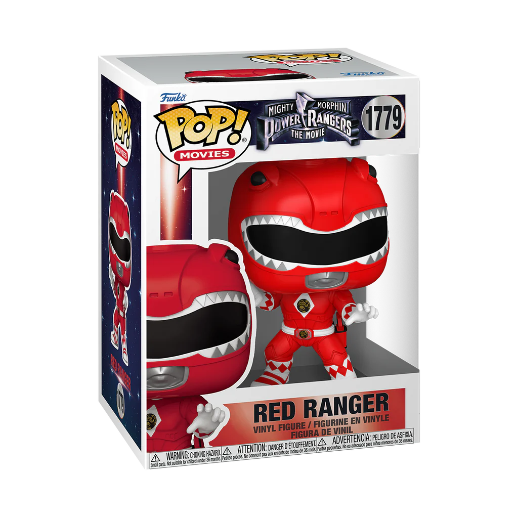 Funko Pop! Movies #1779 MMPR Movie - Red Ranger
