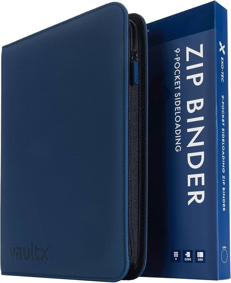 VAULT X Zip Binder 9-Pocket Royal Blue