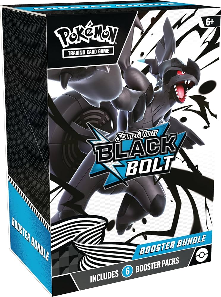 PRE ORDER Pokemon TCG Black Bolt Booster Bundle