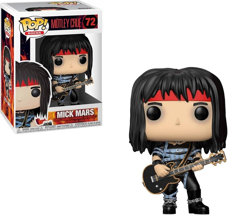 PRE LOVED Funko Pop! Rocks #72 Motley Crue - Mick Mars
