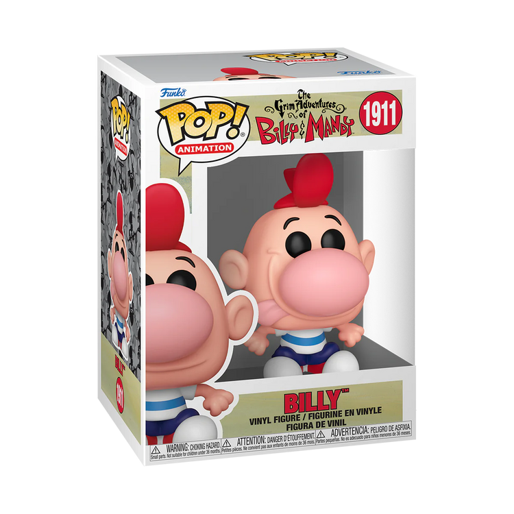 Funko Pop! Animation #1911- Billy & Mandy - Billy