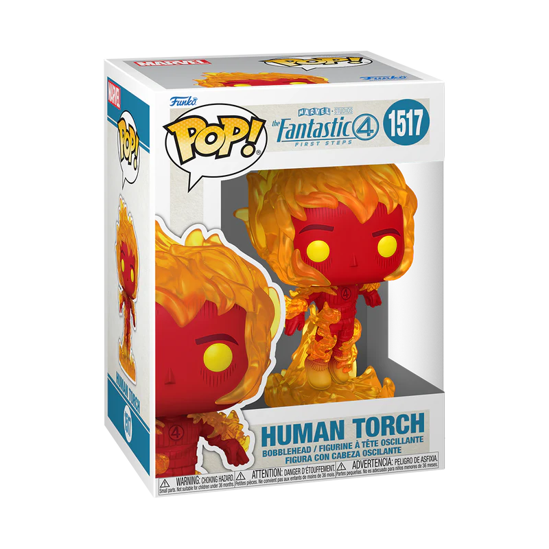 Funko Pop! Marvel #1517 Fantastic Four - Human Torch