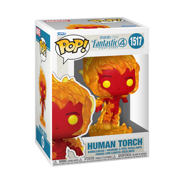 Funko Pop! Marvel #1517 Fantastic Four - Human Torch