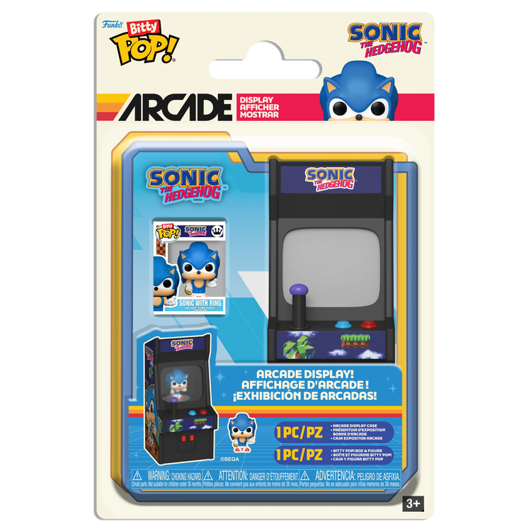 Funko Bitty POP Arcade: Sonic - Sonic