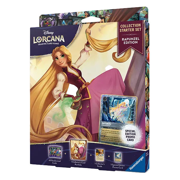 PRE ORDER Disney Lorcana TCG - Set 13 Attack of the Vine - Collection Starter Set - Rapunzel