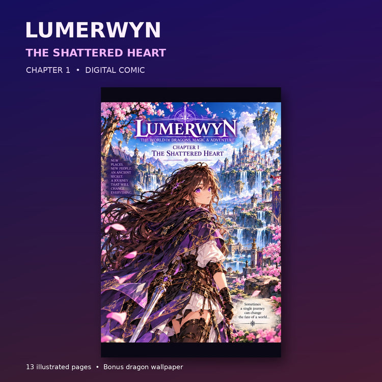 Lumerwyn: The Shattered Heart — Chapter 1 | Digital Comic