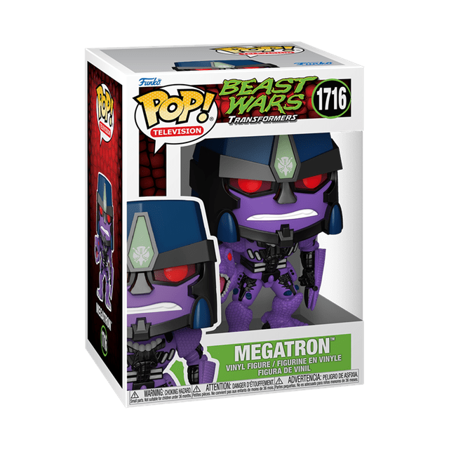 PRE LOVED FUNKO POP! TV #1716 BEAST WARS - TRANSFORMERS - MEGATRON