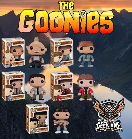 PRE LOVED Funko Pop! Set Movies - The Goonies