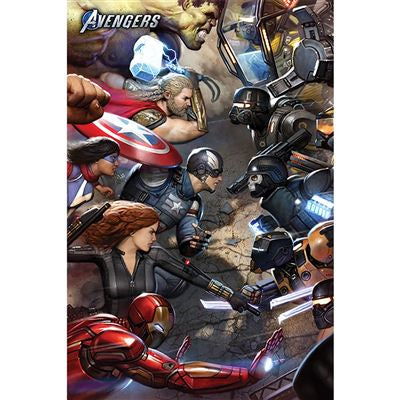 AVENGERS GAMERVERSE (FACE OFF) MAXI POSTER - The Geek In Me