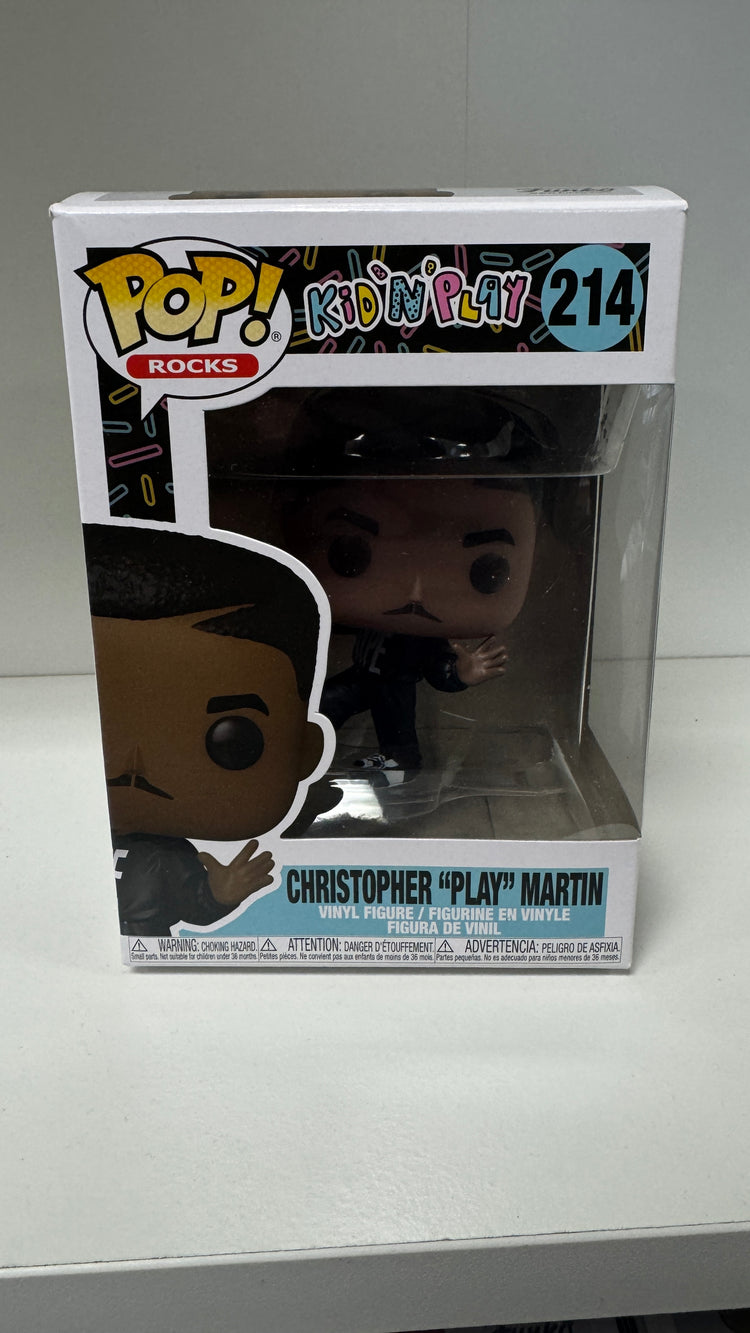 PRE LOVED Funko Pop! Rocks #214 kid N Play - Christopher Play Martin
