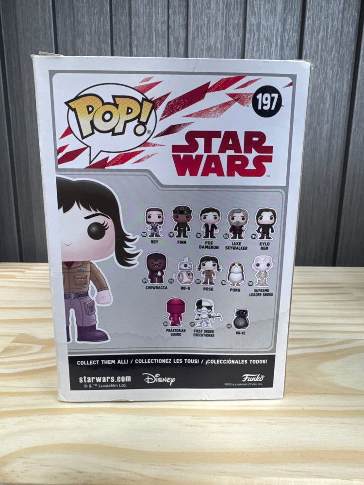 PRE LOVED Funko Pop! Star Wars #197 Rose