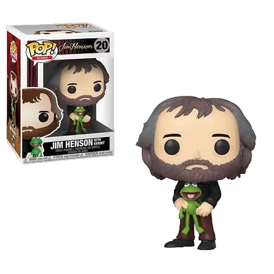 PRE LOVED Funko Pop! Icons #20 Jim Henson W/Kermit