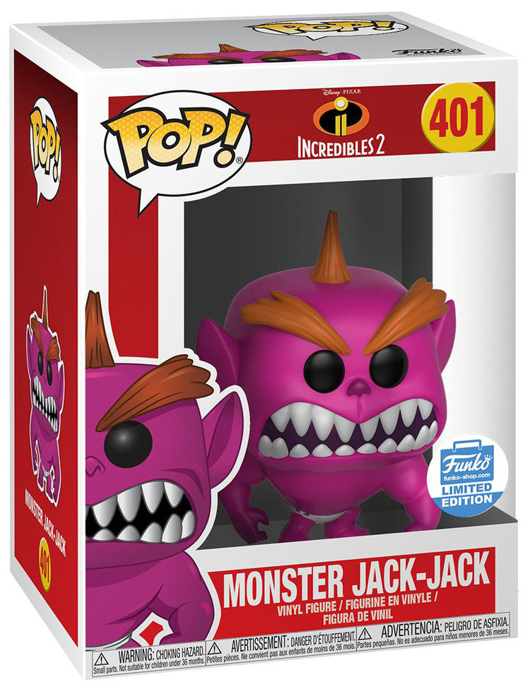 PRE LOVED Funko Pop! Disney #401 Monster Jack Jack