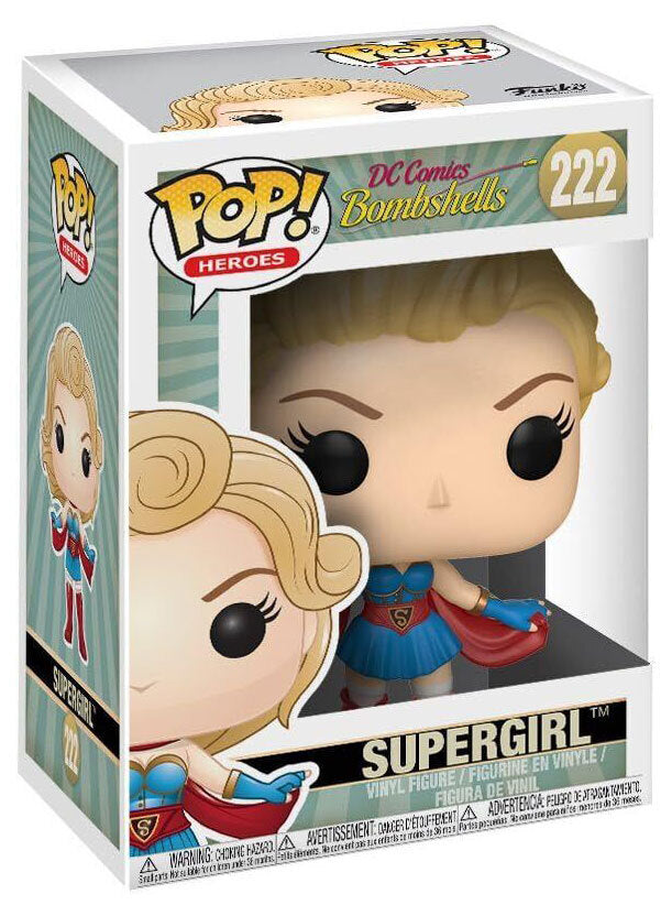 PRE LOVED Funko Pop! DC Bombshells #222 Supergirl