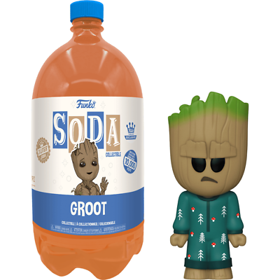 Funko Pop! Marvel Funko Soda 3L Groot Iwua Chase!