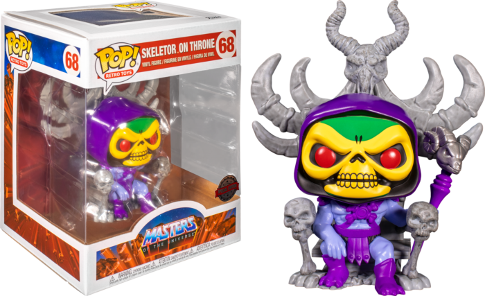PRE LOVED Funko Pop! #68 Retro Toys - Skeletor on Throne