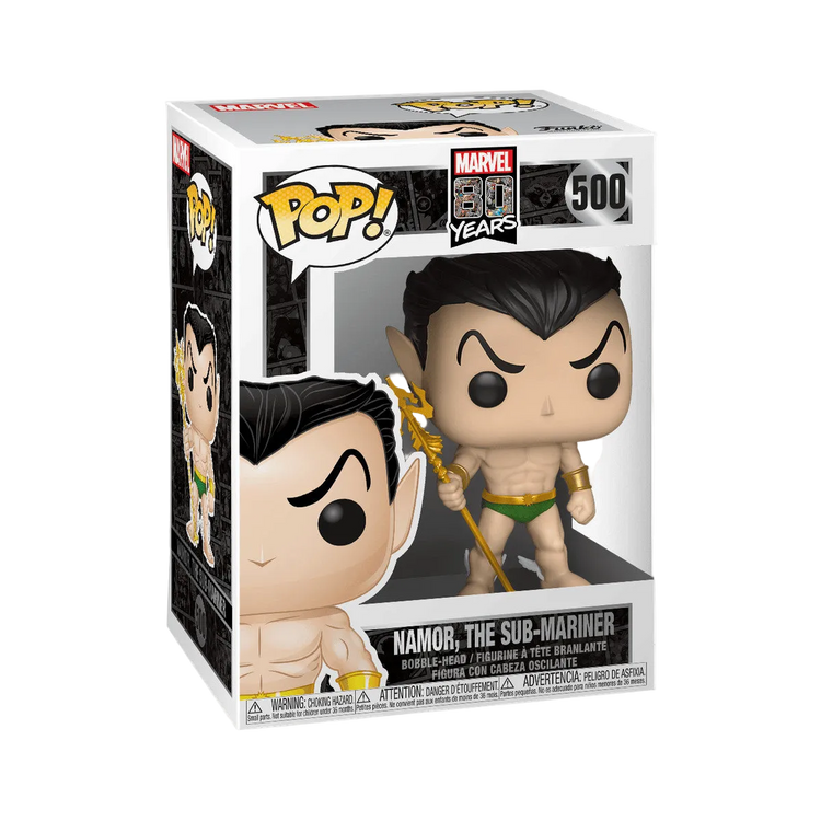 PRE LOVED Funko Pop! Marvel #500 Namor The Sub-Mariner