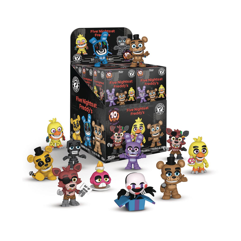 FNAF 10th Mystery Mini's - The Geek In Me