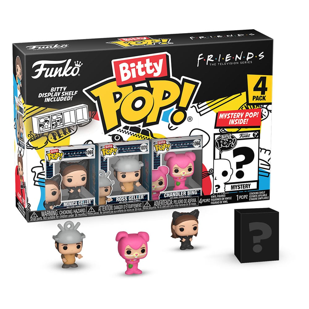 Friends Bitty POP! Vinyl Figure 4-Pack - The Geek In Me