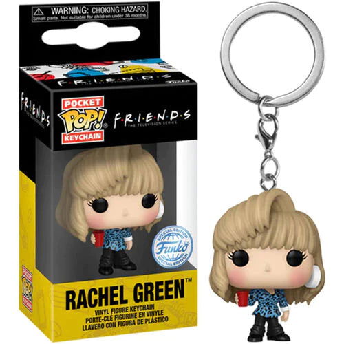 Friends Rachel Green 80's Pop! Keychain - The Geek In Me
